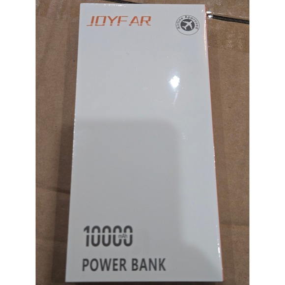 JOYFAR 10000mAh Portable Power Bank Black USB C Fast Charge‎ Built in Cables - Picture 3 of 5